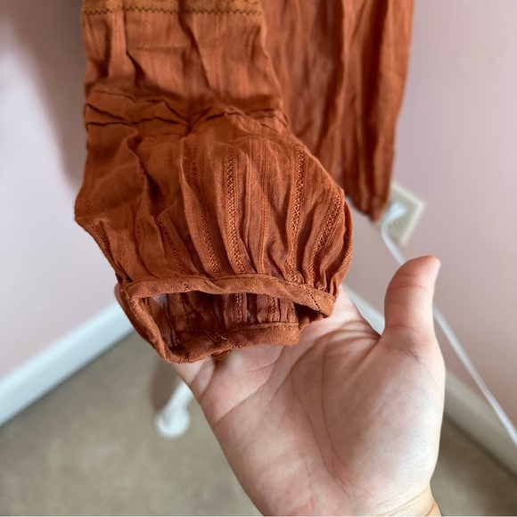 Universal Thread Orange Blouse - Picture 4 of 12